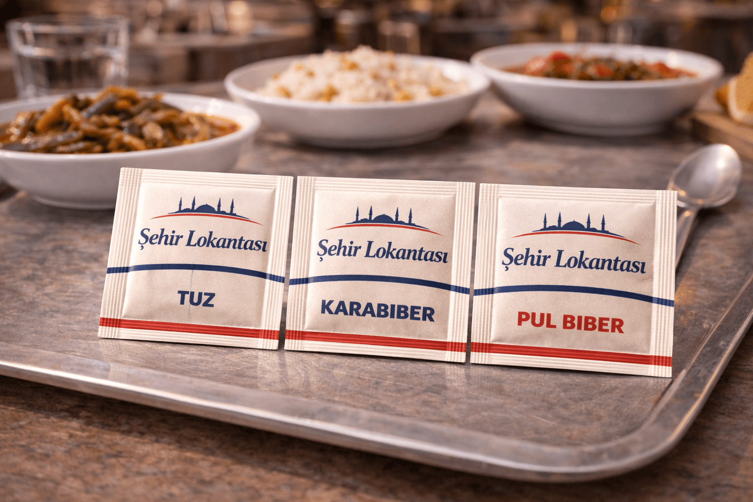 Şehir marka baharat dolum seti