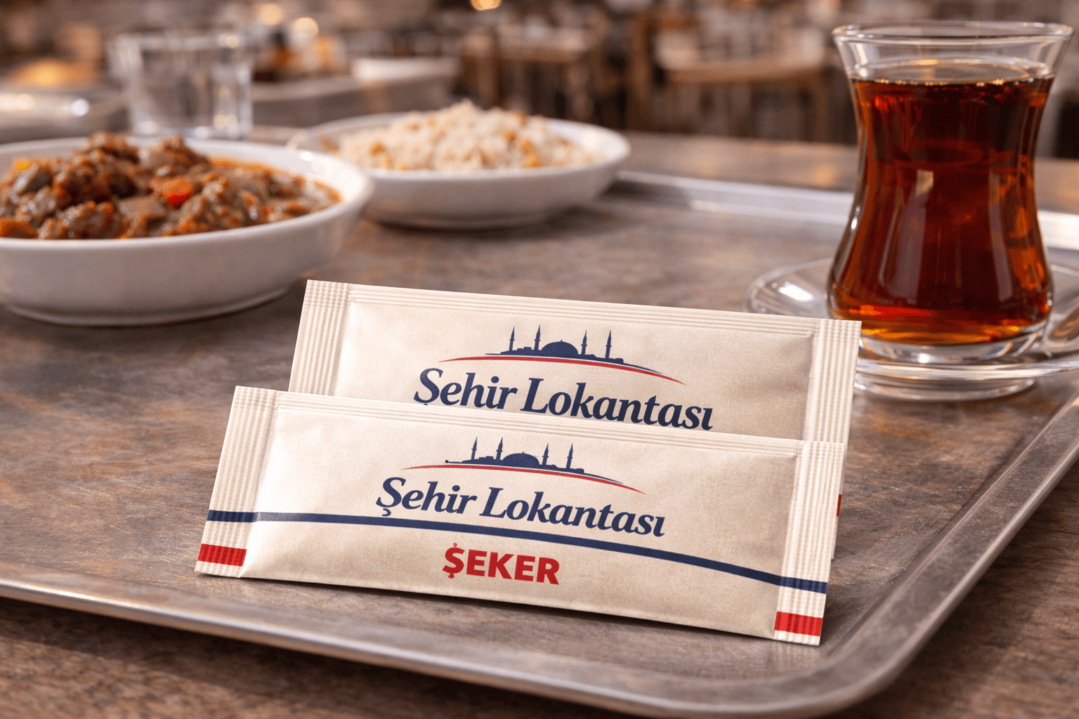 Şehir marka baskılı stick