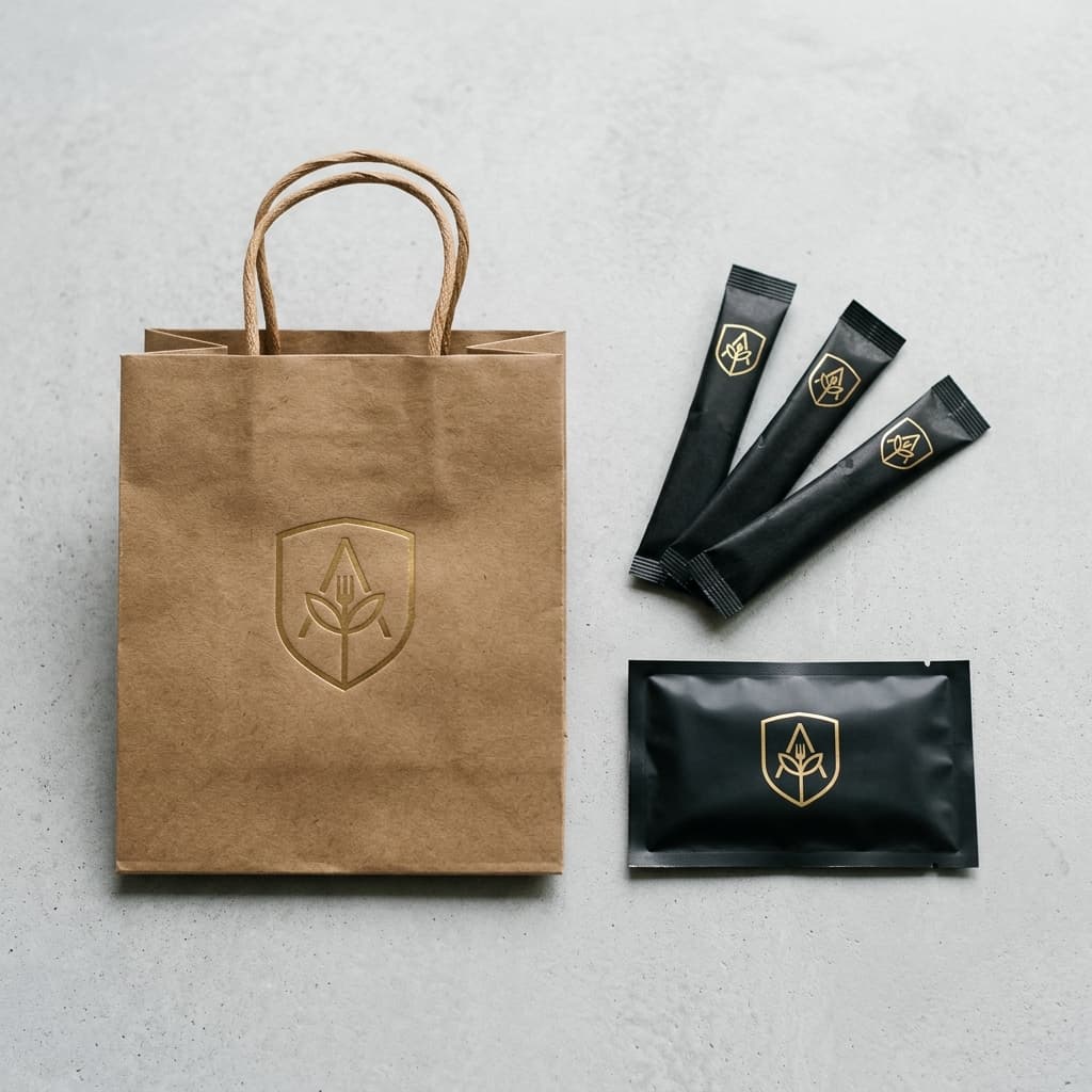 Islak mendil, şeker, baharat ve kraft ambalajda örnek marka uygulamaları